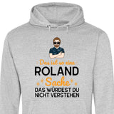 Das ist so eine Sache - Personalisierbarer Hoodie (Unisex)