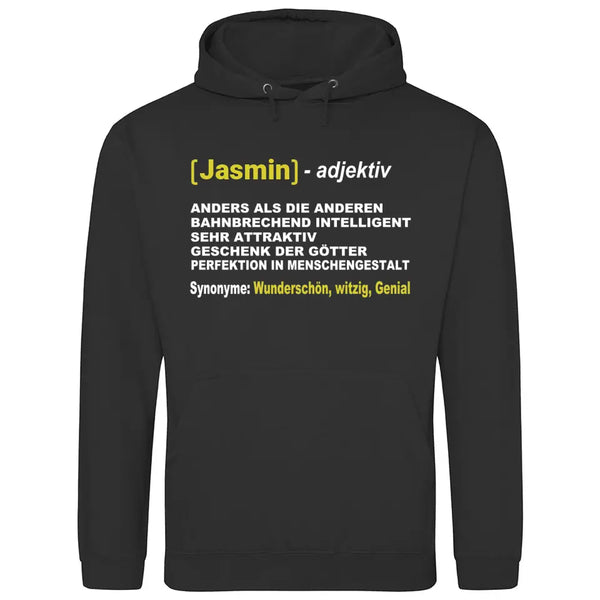 Vorname Definition - Personalisierbarer Hoodie (Unisex)