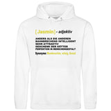 Vorname Definition - Personalisierbarer Hoodie (Unisex)