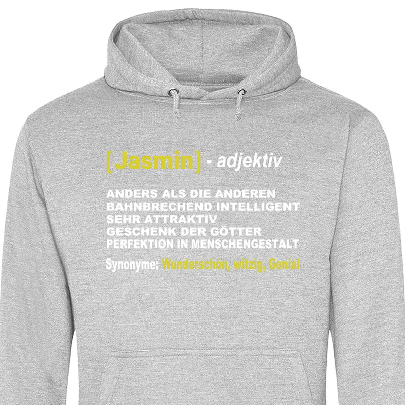 Vorname Definition - Personalisierbarer Hoodie (Unisex)