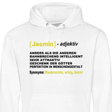 Vorname Definition - Personalisierbarer Hoodie (Unisex)