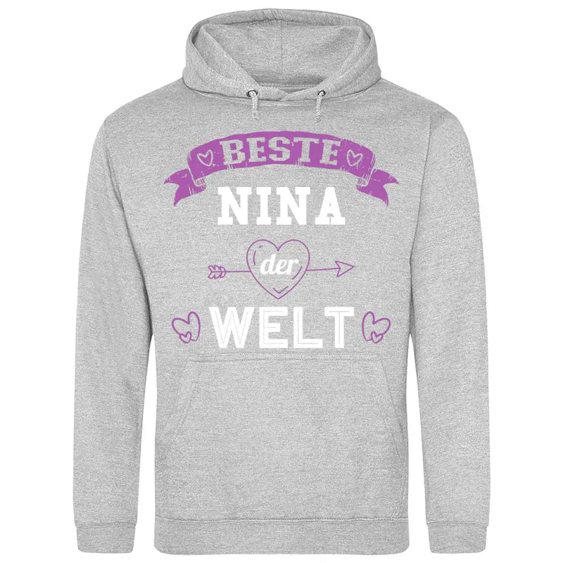 Beste der Welt - Personalisierbarer Hoodie (Unisex)