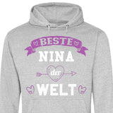 Beste der Welt - Personalisierbarer Hoodie (Unisex)