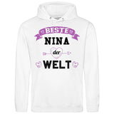 Beste der Welt - Personalisierbarer Hoodie (Unisex)