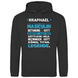 Name Bedeutung - Personalisierbarer Hoodie (Unisex)