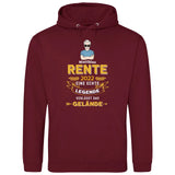 Legende verlässt das Gelände - Personalisierbarer Hoodie (Unisex)