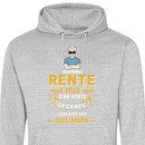 Legende verlässt das Gelände - Personalisierbarer Hoodie (Unisex)