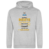 Legende verlässt das Gelände - Personalisierbarer Hoodie (Unisex)