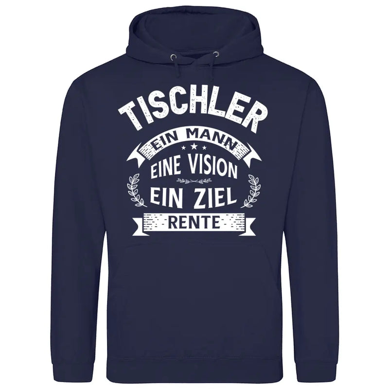 Ein Ziel: Rente - Personalisierbarer Hoodie (Unisex)