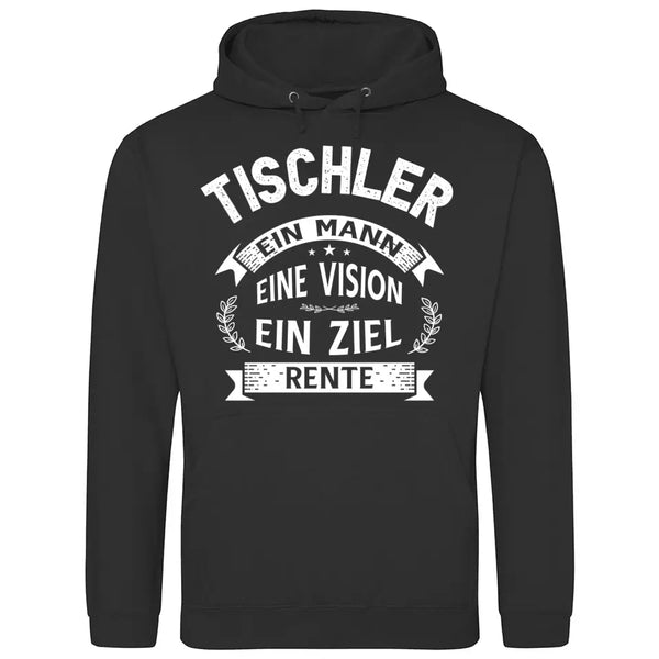 Ein Ziel: Rente - Personalisierbarer Hoodie (Unisex)