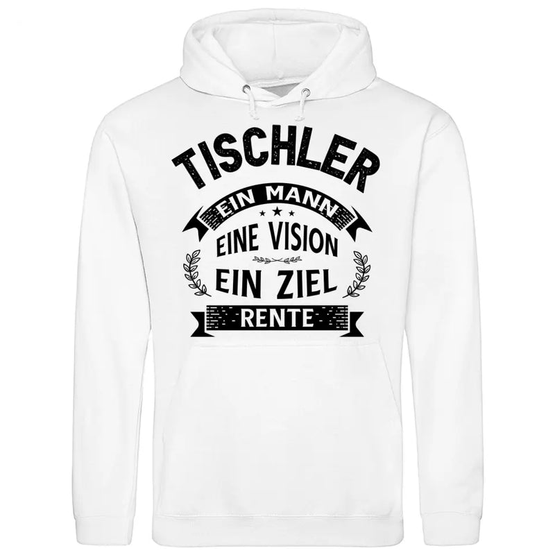 Ein Ziel: Rente - Personalisierbarer Hoodie (Unisex)