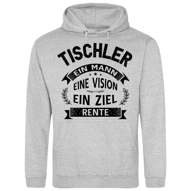 Ein Ziel: Rente - Personalisierbarer Hoodie (Unisex)