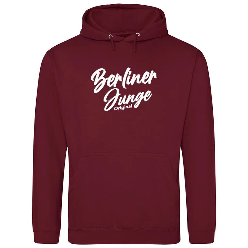 Stadtname Junge Original - Personalisierbarer Hoodie (Unisex)