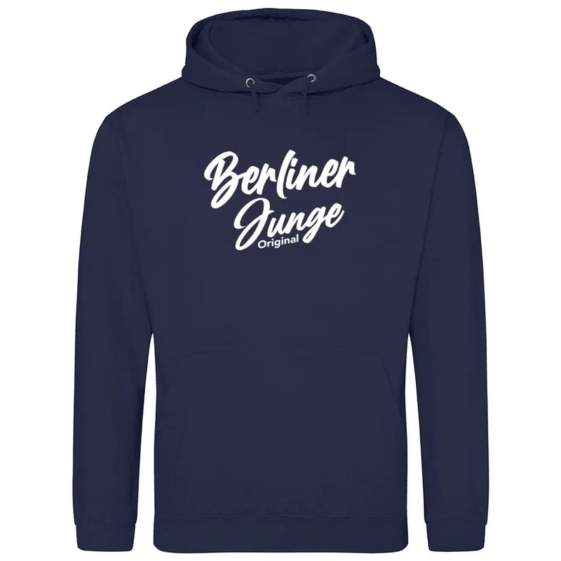 Stadtname Junge Original - Personalisierbarer Hoodie (Unisex)