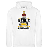 Coole Kerle fahren Wohnmobil - Personalisierbarer Hoodie (Unisex)