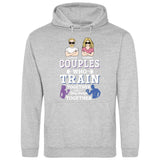 Couples Train Together Stay Together - Personalisierbarer Hoodie (Unisex)