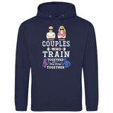 Couples Train Together Stay Together - Personalisierbarer Hoodie (Unisex)