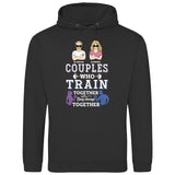 Couples Train Together Stay Together - Personalisierbarer Hoodie (Unisex)