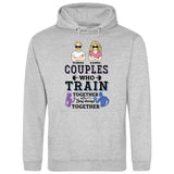 Couples Train Together Stay Together - Personalisierbarer Hoodie (Unisex)