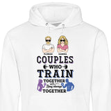 Couples Train Together Stay Together - Personalisierbarer Hoodie (Unisex)