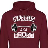 AKA Beast - Personalisierbarer Hoodie (Unisex)