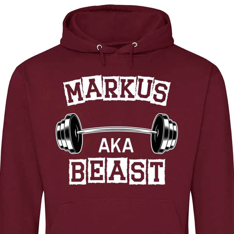 AKA Beast - Personalisierbarer Hoodie (Unisex)