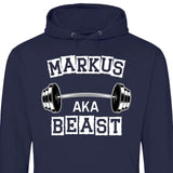 AKA Beast - Personalisierbarer Hoodie (Unisex)