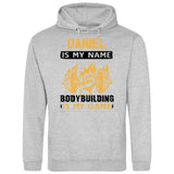 Bodybuilding is my game - Personalisierbarer Hoodie (Unisex)