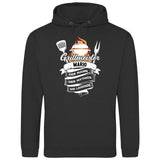 Grillmeister, Mann, Mythos, Legende - Personalisierbarer Hoodie (Unisex)