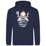 Grillmeister, Mann, Mythos, Legende - Personalisierbarer Hoodie (Unisex)