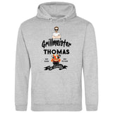 Grillmeister Die Legende - Personalisierbarer Hoodie (Unisex)