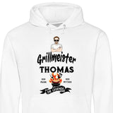 Grillmeister Die Legende - Personalisierbarer Hoodie (Unisex)