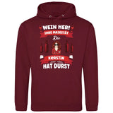 Wein her! - Personalisierbarer Hoodie (Unisex)