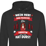 Wein her! - Personalisierbarer Hoodie (Unisex)