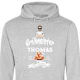 Grillmeister Die Legende - Personalisierbarer Hoodie (Unisex)