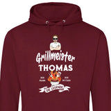 Grillmeister Die Legende - Personalisierbarer Hoodie (Unisex)