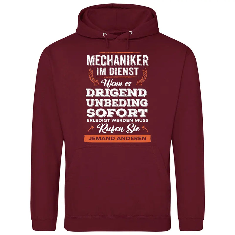 Rufen Sie jemand anderen - Personalisierbarer Hoodie (Unisex)