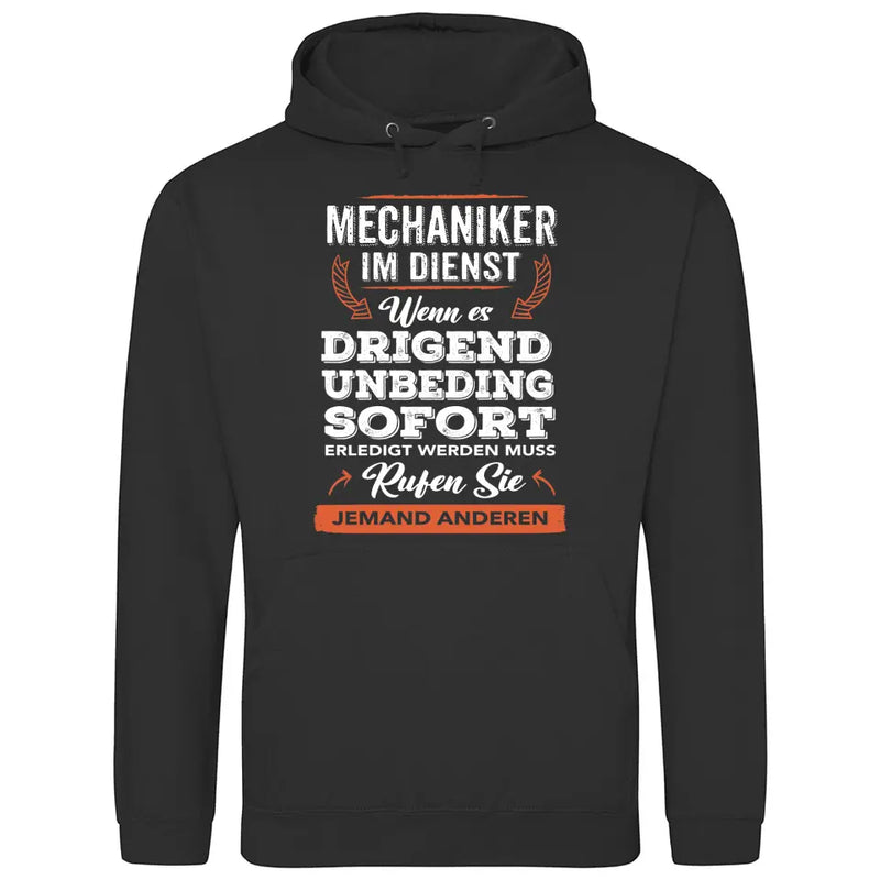 Rufen Sie jemand anderen - Personalisierbarer Hoodie (Unisex)