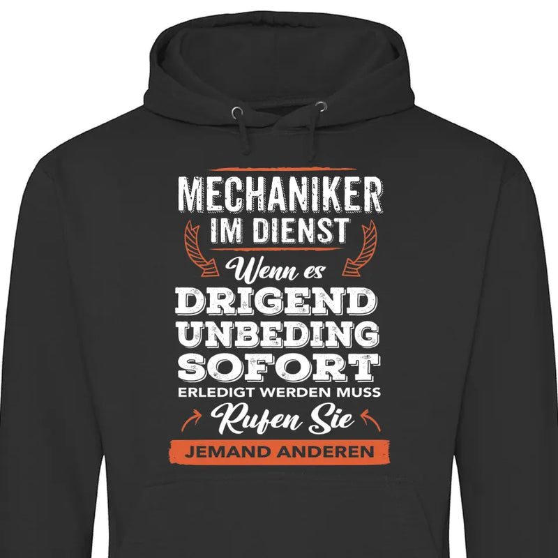 Rufen Sie jemand anderen - Personalisierbarer Hoodie (Unisex)