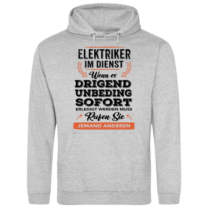 Rufen Sie jemand anderen - Personalisierbarer Hoodie (Unisex)