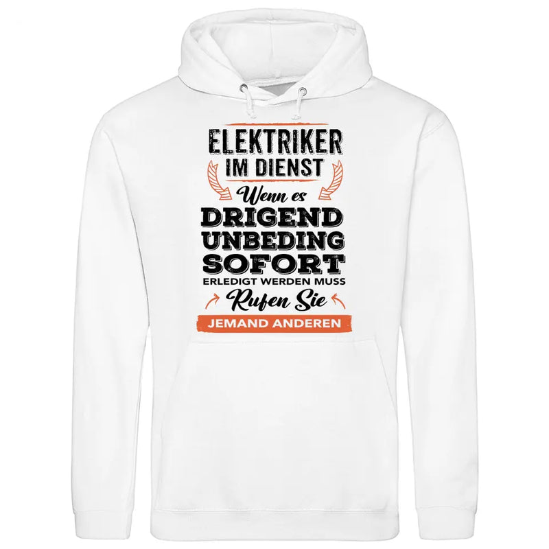 Rufen Sie jemand anderen - Personalisierbarer Hoodie (Unisex)