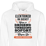 Rufen Sie jemand anderen - Personalisierbarer Hoodie (Unisex)