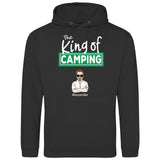 The King/Queen of Camping - Personalisierbarer Hoodie (Unisex)