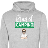 The King/Queen of Camping - Personalisierbarer Hoodie (Unisex)