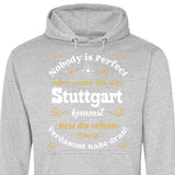 Nobody is perfect - Personalisierbarer Hoodie (Unisex)