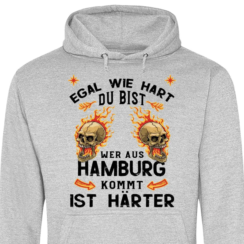 Egal wie hart du bist - Personalisierbarer Hoodie (Unisex)