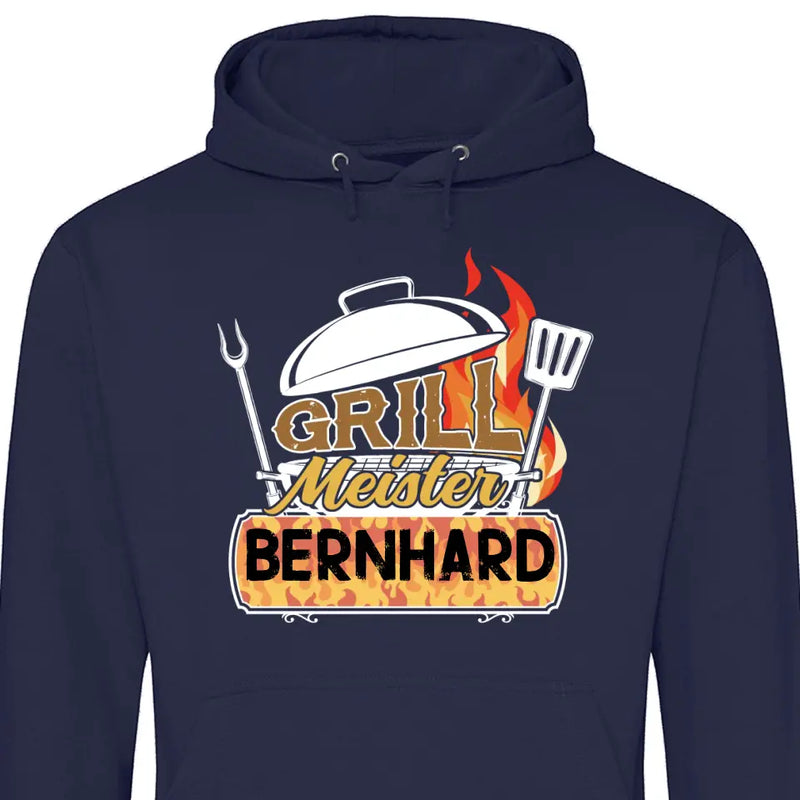 Grillmeister - Personalisierbarer Hoodie (Unisex)