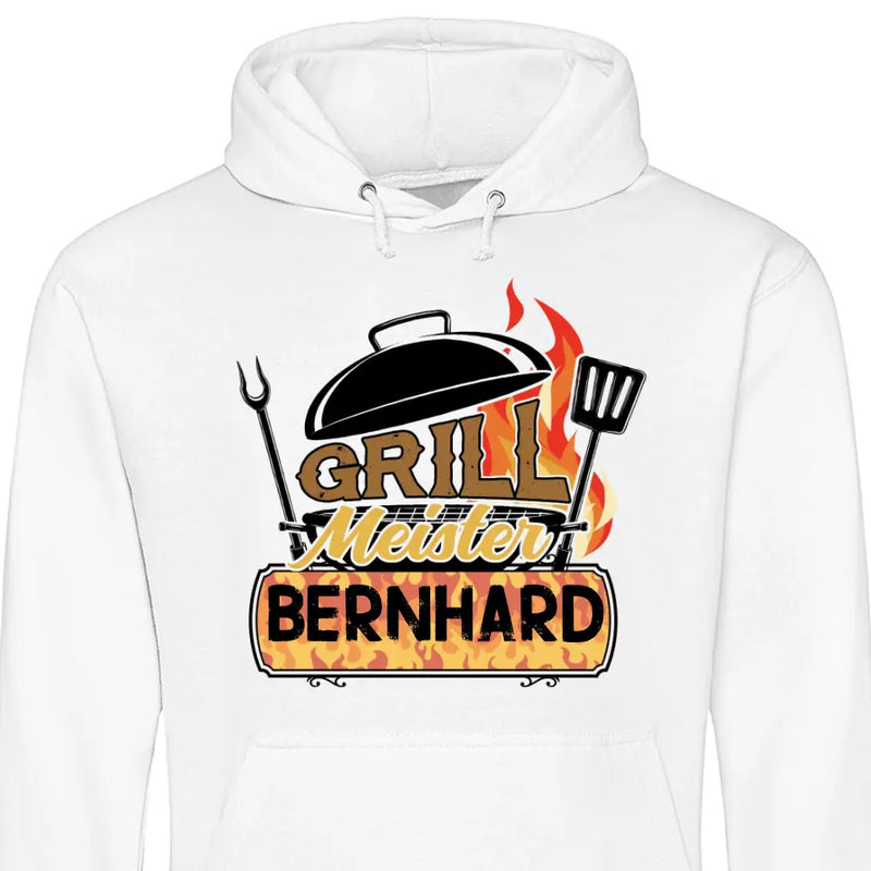 Grillmeister - Personalisierbarer Hoodie (Unisex)