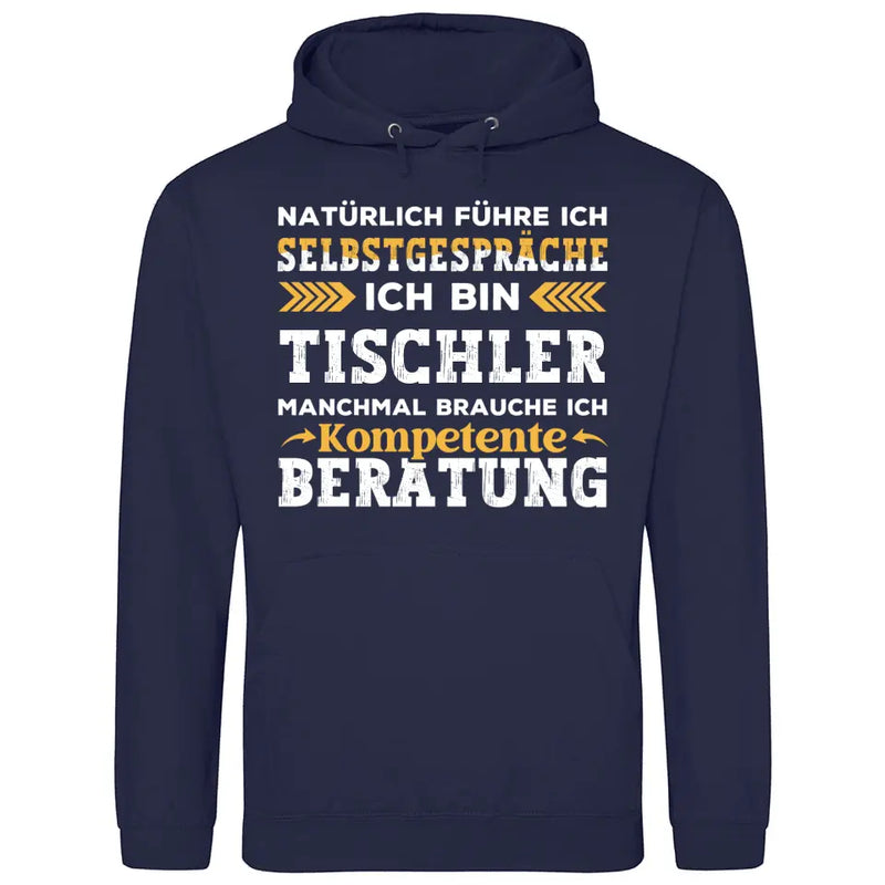 Natürlich führe ich Selbstgespräche - Personalisierbarer Hoodie (Unisex)