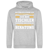 Natürlich führe ich Selbstgespräche - Personalisierbarer Hoodie (Unisex)